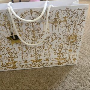 Dior Luxurious White and Gold Bag